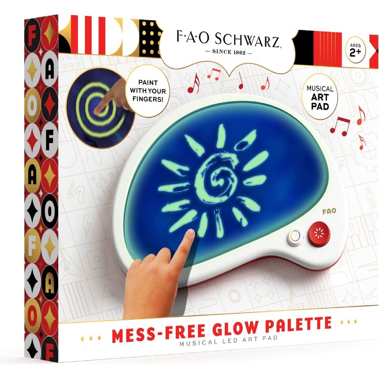 Mess-Free Glow Palette Musical LED Art Pad - Image 5